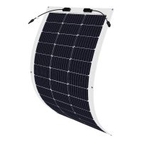 100 Watt 12 Volt, High Efficiency Monocrystalline Flexible Lightweight Solar Panel for RV, Marine, Cabin, Van, Farm, Home, Uneven Surfaces, Off-Grid Applications and More..