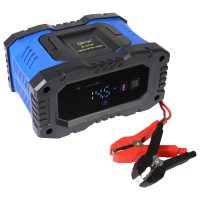 12V 10AP Smart Battery Charger and Maintainer with Repair Mode, Compatible with LiFePO4, SLA, GEL, AGM, and Deep Cycle Batteries