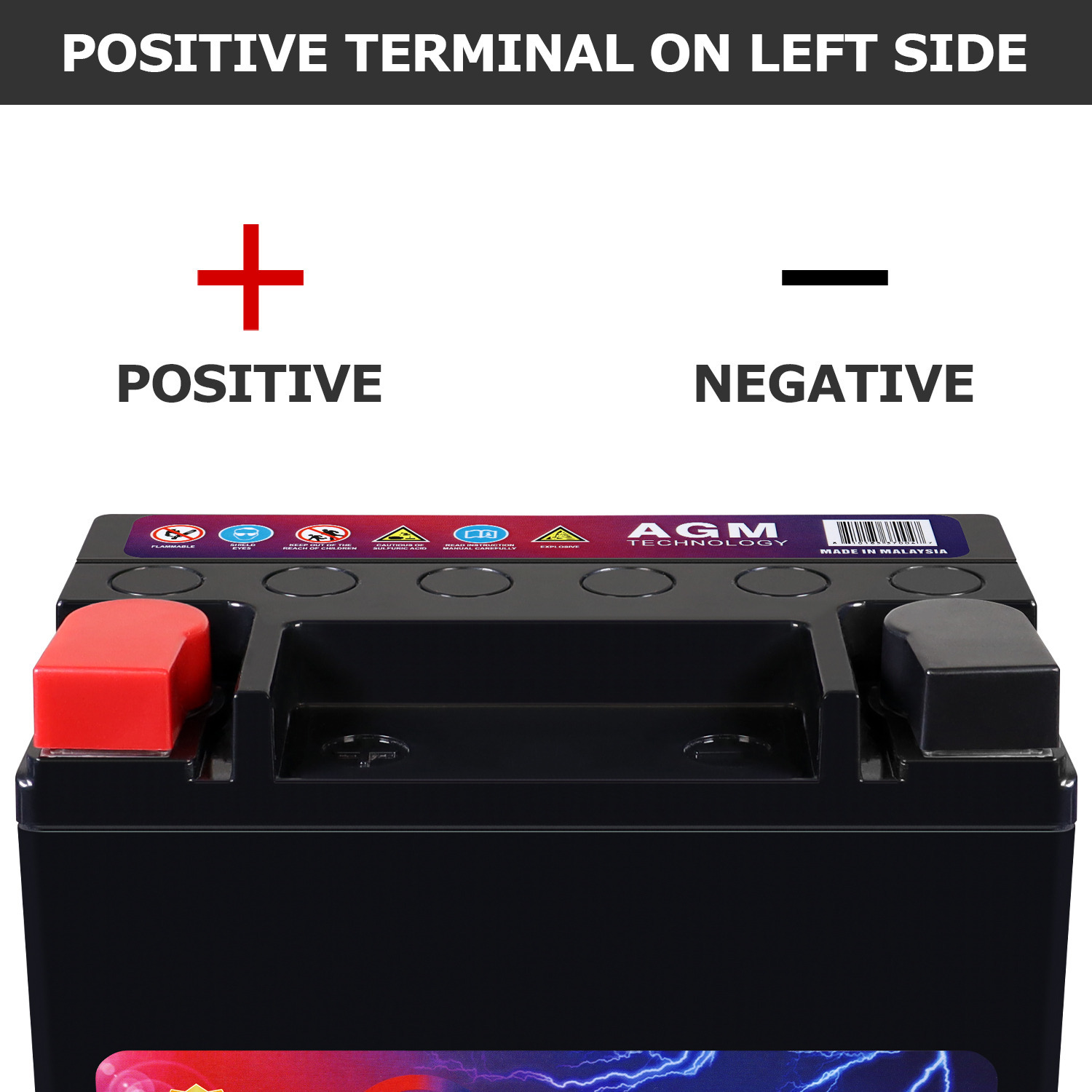 MM-AUX14 Auxiliary Battery 12V 14Ah, 22RC, 200 CCA Rechargeable AGM Car Battery MM-AUX14 Auxiliary Battery 12V 14Ah, 22RC, 200 CCA Rechargeable AGM Car Battery