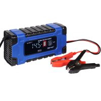 12V/24V 10Amp Smart Automatic Charger & Maintainer with Restoration Repair, Desulfator, and Winter Mode for Car, RV, Boat, ATV, Truck, Motorcycles - AGM, SLA, Gel, Wet, Deep Cycle