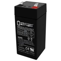 ML4.5-4 – 4 Volt 4.5 AH, F1 Terminal, Rechargeable SLA AGM Battery ML4.5-4 - 4 Volt 4.5 AH, F1 Terminal, Rechargeable SLA AGM Battery
