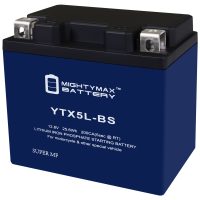 Mighty Max Battery YTX5L-BS LIFEPO4 – 12 Volt 4 AH, 150 CCA, Lithium Iron Phosphate (LiFePO4) Battery Mighty Max Battery YTX5L-BS LIFEPO4 - 12 Volt 4 AH, 150 CCA, Lithium Iron Phosphate (LiFePO4) Battery