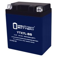 Mighty Max Battery YTX7L-BS LIFEPO4 – 12 Volt 6 AH, 210 CCA, Lithium Iron Phosphate (LiFePO4) Battery Mighty Max Battery YTX7L-BS LIFEPO4 - 12 Volt 6 AH, 210 CCA, Lithium Iron Phosphate (LiFePO4) Battery