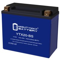 Mighty Max Battery YTX20-BS LIFEPO4 - 12 Volt 18 AH, 570 CCA, Lithium Iron Phosphate (LiFePO4) Battery