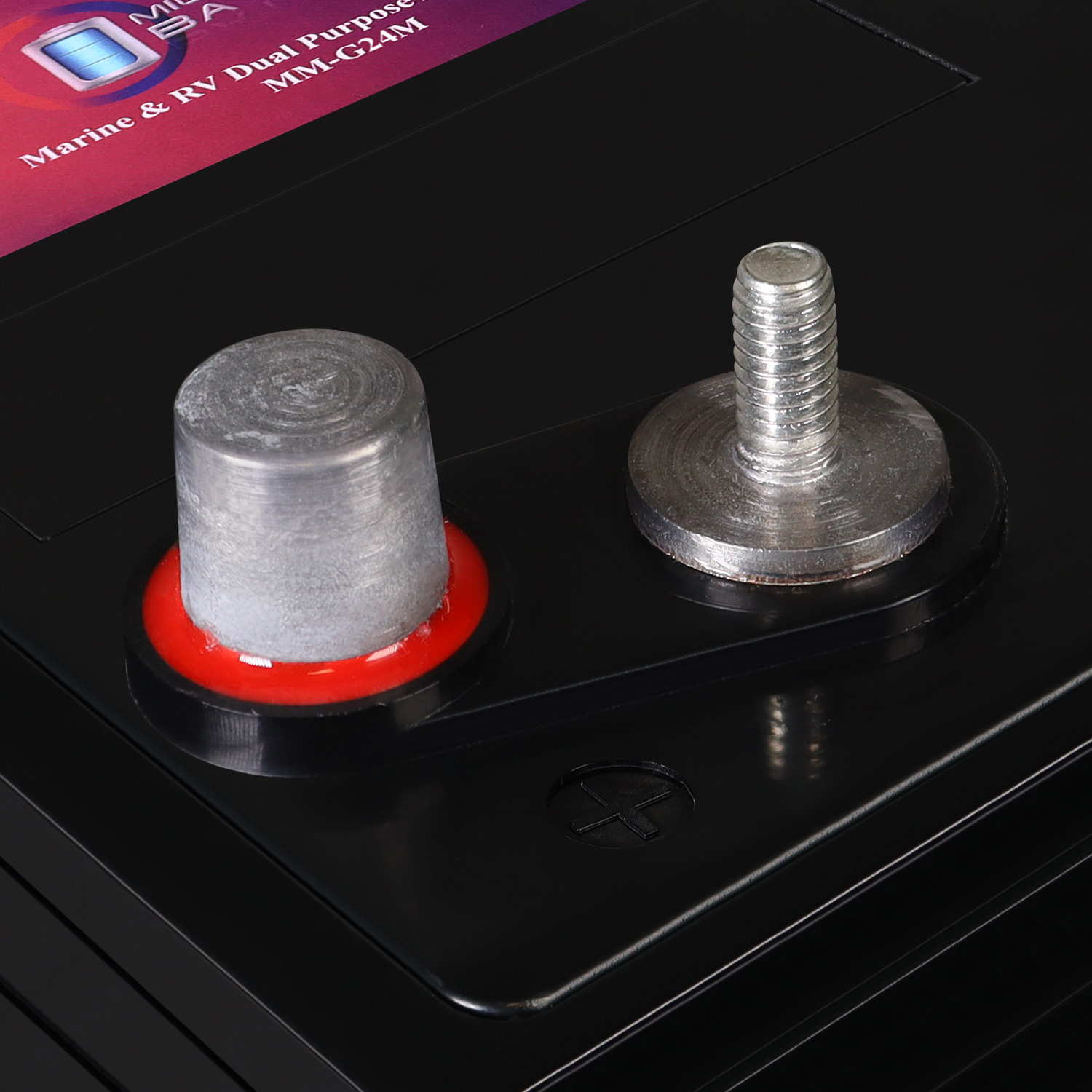 MM-G24M, 12V 90Ah, Group Size 24M Deep-Cycle Marine AGM, Dual-Purpose Starting & Deep Discharge, 550 CCA, 700 MCA, 145 RC, Spill-Proof Maintenance-Free Battery MM-G24M, 12V 90Ah, Group Size 24M Deep-Cycle Marine AGM, Dual-Purpose Starting & Deep Discharge, 550 CCA, 700 MCA, 145 RC, Spill-Proof Maintenance-Free Battery