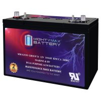 MM-G31M, 12V 110Ah, Group Size 31M Deep-Cycle Marine AGM, Dual-Purpose Starting & Deep Discharge, 825 CCA, 1000 MCA, 240 RC, Spill-Proof Maintenance-Free Battery MM-G31M, 12V 110Ah, Group Size 31M Deep-Cycle Marine AGM, Dual-Purpose Starting & Deep Discharge, 825 CCA, 1000 MCA, 240 RC, Spill-Proof Maintenance-Free Battery