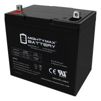 ML55-12 – 12 Volt 55 AH, Nut and Bolt (NB) Terminal, Rechargeable SLA AGM Battery ML55-12 - 12 Volt 55 AH, Nut and Bolt (NB) Terminal, Rechargeable SLA AGM Battery