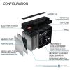 PowerStar PS12-15T-012 12V 15Ah UPS SLA Battery for Briggs & Stratton