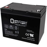 ML75-12INT -12 Volt 75 AH, Internal Thread (INT) Terminal, Rechargeable SLA AGM Battery ML75-12INT -12 Volt 75 AH, Internal Thread (INT) Terminal, Rechargeable SLA AGM Battery