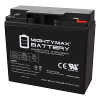 ML18-12F2 – 12 Volt 18 AH, F2 Terminal, Rechargeable SLA AGM Battery ML18-12F2 - 12 Volt 18 AH, F2 Terminal, Rechargeable SLA AGM Battery
