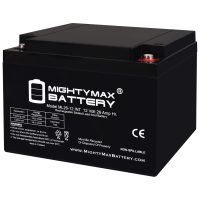 ML26-12INT – 12 Volt 26 AH, Internal Thread (INT) Terminal, Rechargeable SLA AGM Battery ML26-12INT - 12 Volt 26 AH, Internal Thread (INT) Terminal, Rechargeable SLA AGM Battery