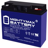 ML22-12 GEL - 12 Volt 22 AH, GEL Type, Internal Thread (INT) Terminal, Rechargeable SLA AGM Battery