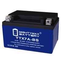 Mighty Max Battery YTX7A-BS LIFEPO4 – 12 Volt 6 AH, 260 CCA, Lithium Iron Phosphate (LiFePO4) Battery Mighty Max Battery YTX7A-BS LIFEPO4 - 12 Volt 6 AH, 260 CCA, Lithium Iron Phosphate (LiFePO4) Battery