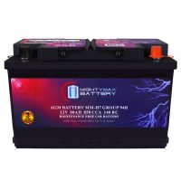 MM-H7 Start and Stop Car BCI Group Size 94R 12V 80AH, 140RC, 850 CCA Rechargeable AGM Car Battery MM-H7 Start and Stop Car BCI Group Size 94R 12V 80AH, 140RC, 850 CCA Rechargeable AGM Car Battery