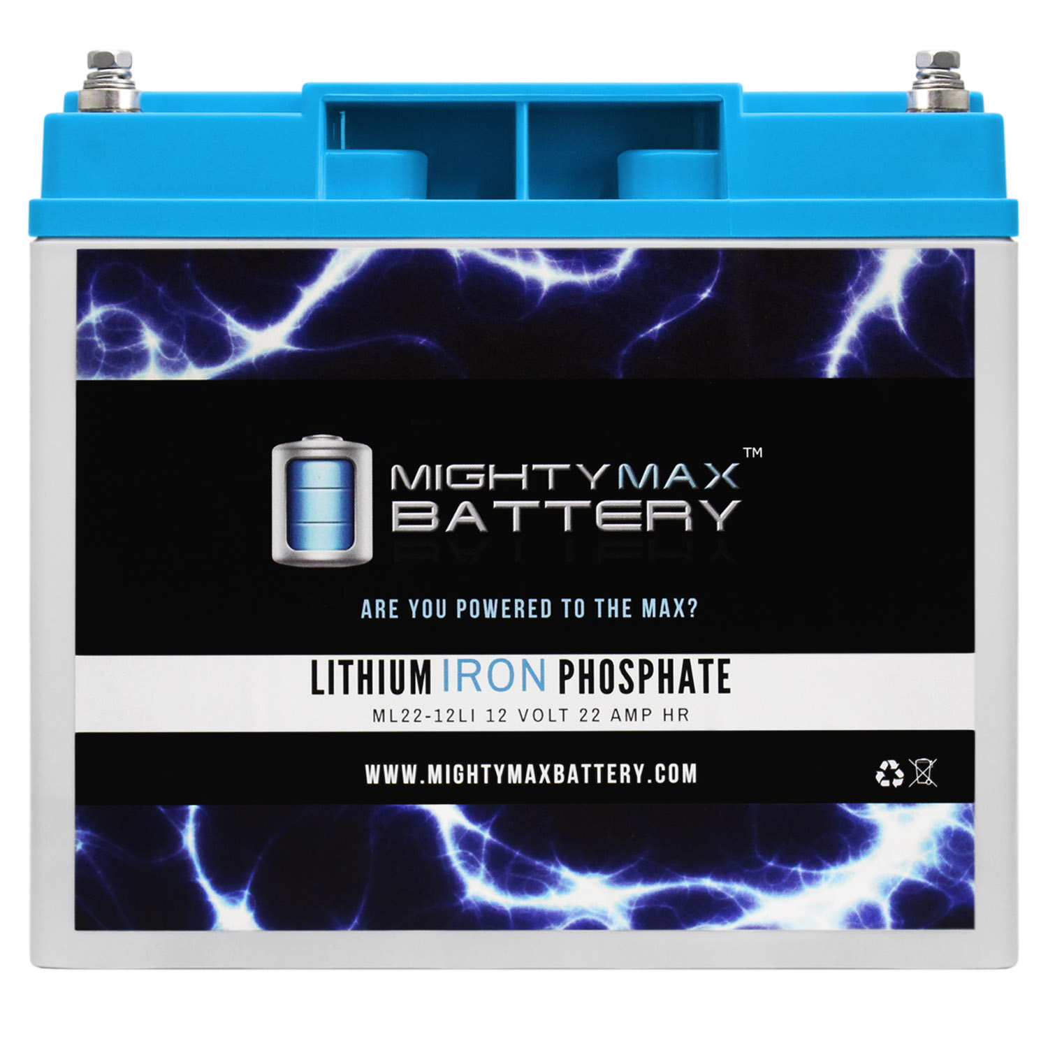 Mighty Max Battery ML22-12LI – 12 Volt 22 AH Deep Cycle Lithium Iron Phosphate (LiFePO4) Rechargeable and Maintenance Free Battery Mighty Max Battery ML22-12LI - 12 Volt 22 AH Deep Cycle Lithium Iron Phosphate (LiFePO4) Rechargeable and Maintenance Free Battery