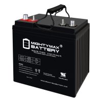 Mighty Max Battery ML170-8GC – 8 Volt 170 AH, Dual Terminal, Rechargeable SLA AGM Battery For Golf Cart Mighty Max Battery ML170-8GC - 8 Volt 170 AH, Dual Terminal, Rechargeable SLA AGM Battery For Golf Cart