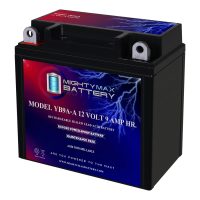 YB9A-A -12 Volt 9 AH, 130 CCA, Rechargeable Maintenance Free SLA AGM Motorcycle Battery YB9A-A -12 Volt 9 AH, 130 CCA, Rechargeable Maintenance Free SLA AGM Motorcycle Battery
