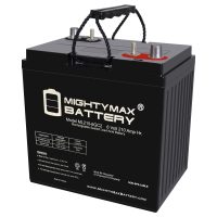ML210-6GC2 - 6 Volt 210 AH, Dual Terminal, Rechargeable SLA AGM Battery For Golf Cart