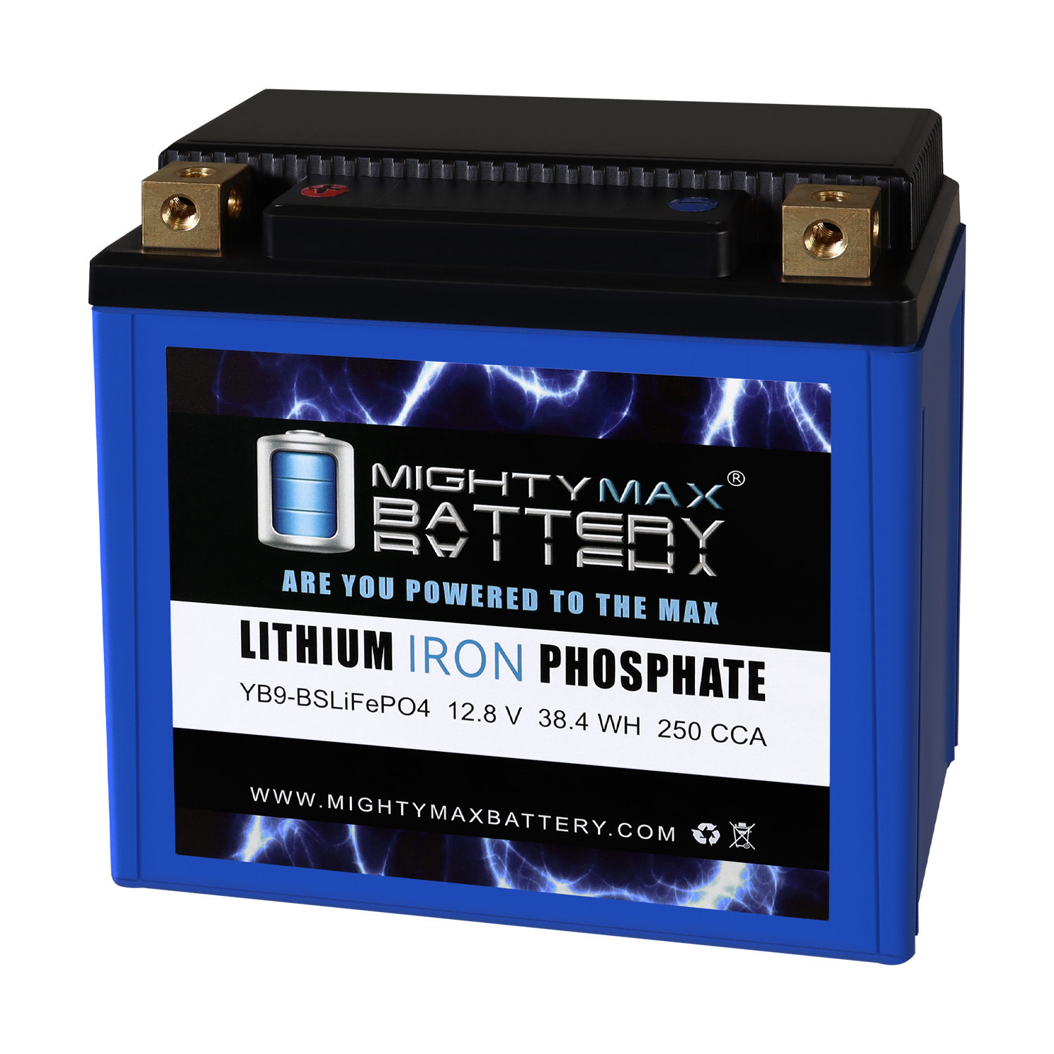 YB9-BS LiFePO4 – 12 Volt 9 AH, 250 CCA, Lithium Iron Phosphate (LiFePO4) Battery YB9-BS LiFePO4 - 12 Volt 9 AH, 250 CCA, Lithium Iron Phosphate (LiFePO4) Battery