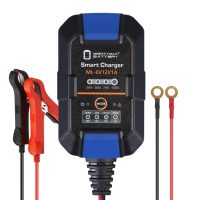 6V/12V 1A Smart Battery Charger & Maintainer compatible with LiFePO4, SLA, GEL, AGM, WET and Deep Cycle Batteries with LCD Display 6V/12V 1A Smart Battery Charger & Maintainer compatible with LiFePO4, SLA, GEL, AGM, WET and Deep Cycle Batteries with LCD Display