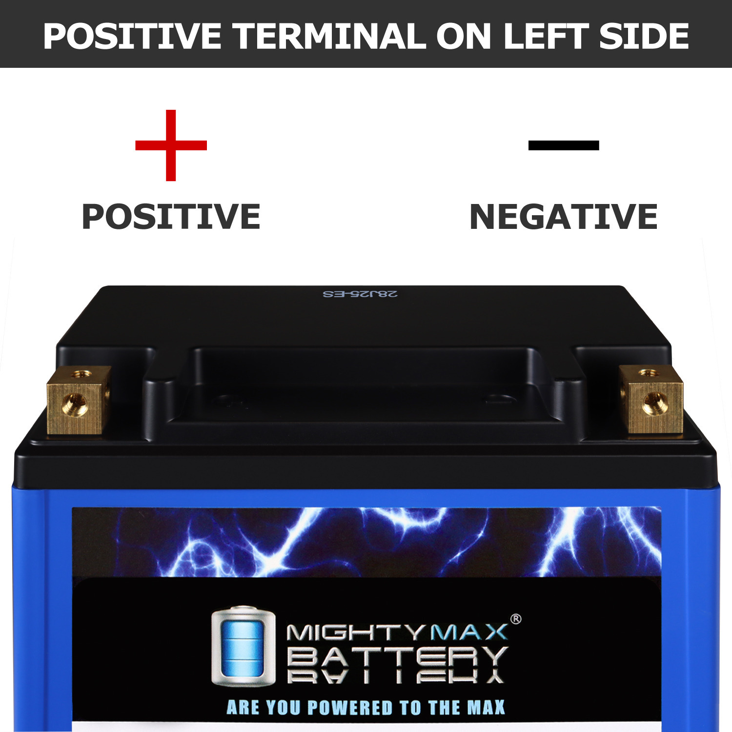 YTX12-BS Lithium Replacement Battery compatible with Suzuki VL800 Boulevard C50 01-17 Mighty Max Battery YTX12-BS LIFEPO4 - 12 Volt 10 AH, 330 CCA, Lithium Iron Phosphate (LiFePO4) Battery